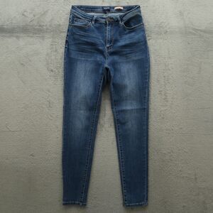 Angel Kiss Jeans Junior's Size 11/30 Blue High-Rise Denim Skinny 28" Inseam